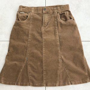 Corduroy Skirt